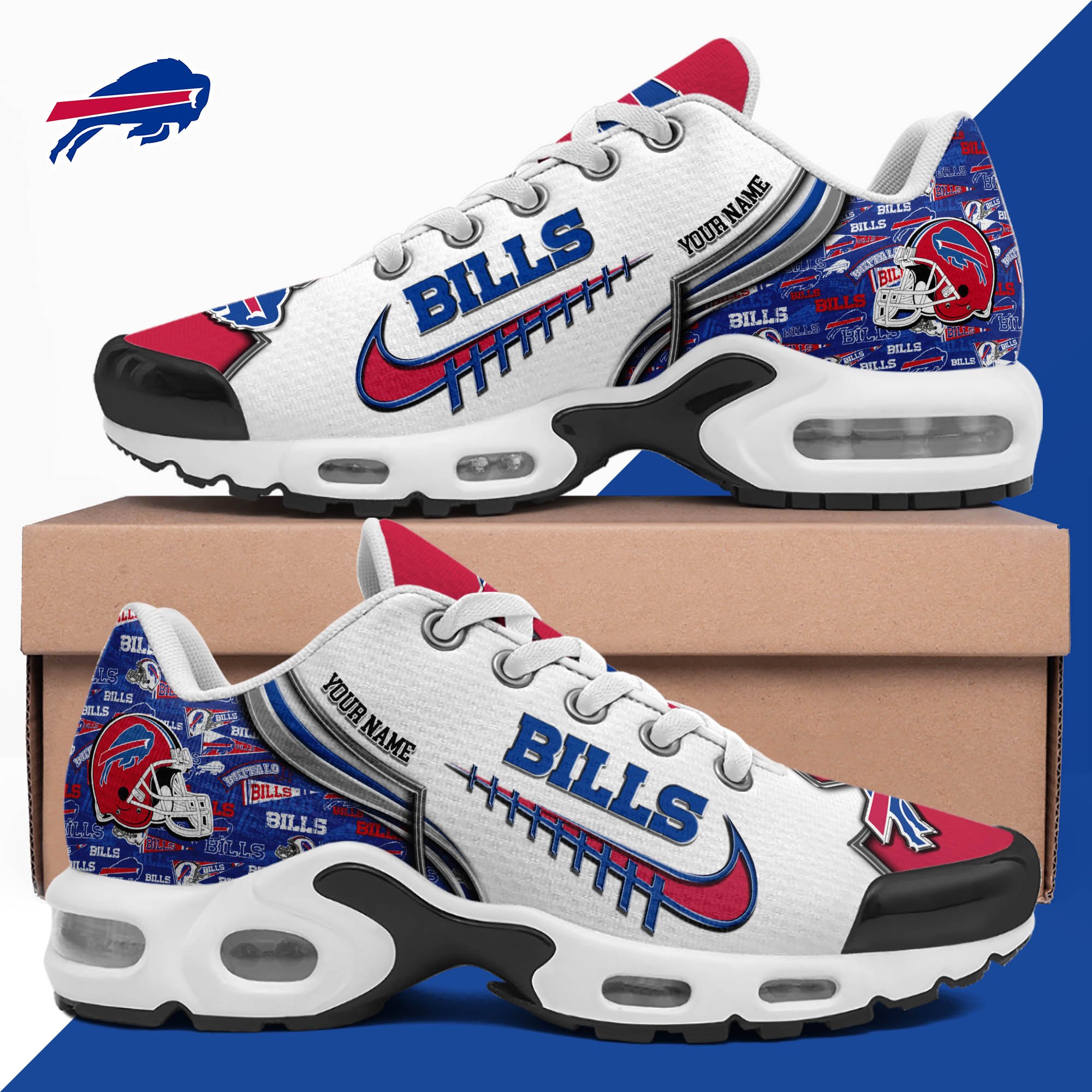 buffalo bills tn shoes 2026 version custom your name 642 5814
