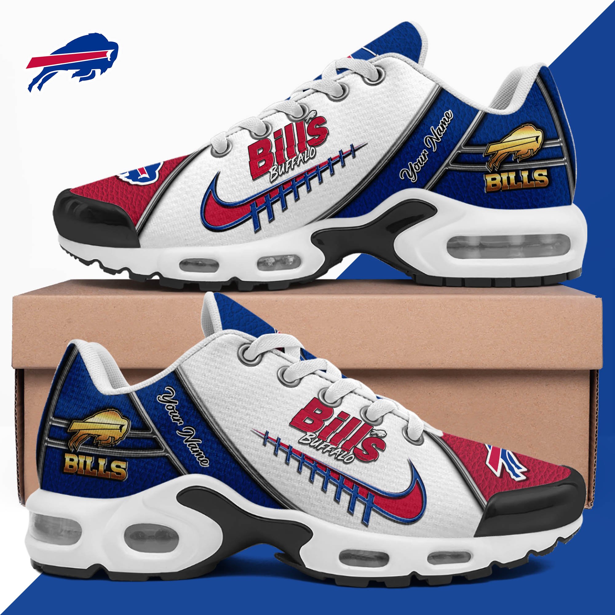 buffalo bills tn shoes 2026 version custom your name football team shoes 516 1384 mbncf