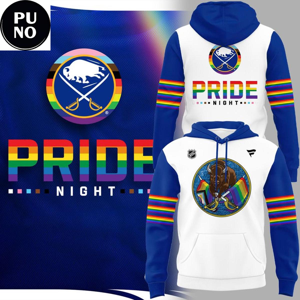 Buffalo Sabres Celebration Pride Night 2026 Hoodie 