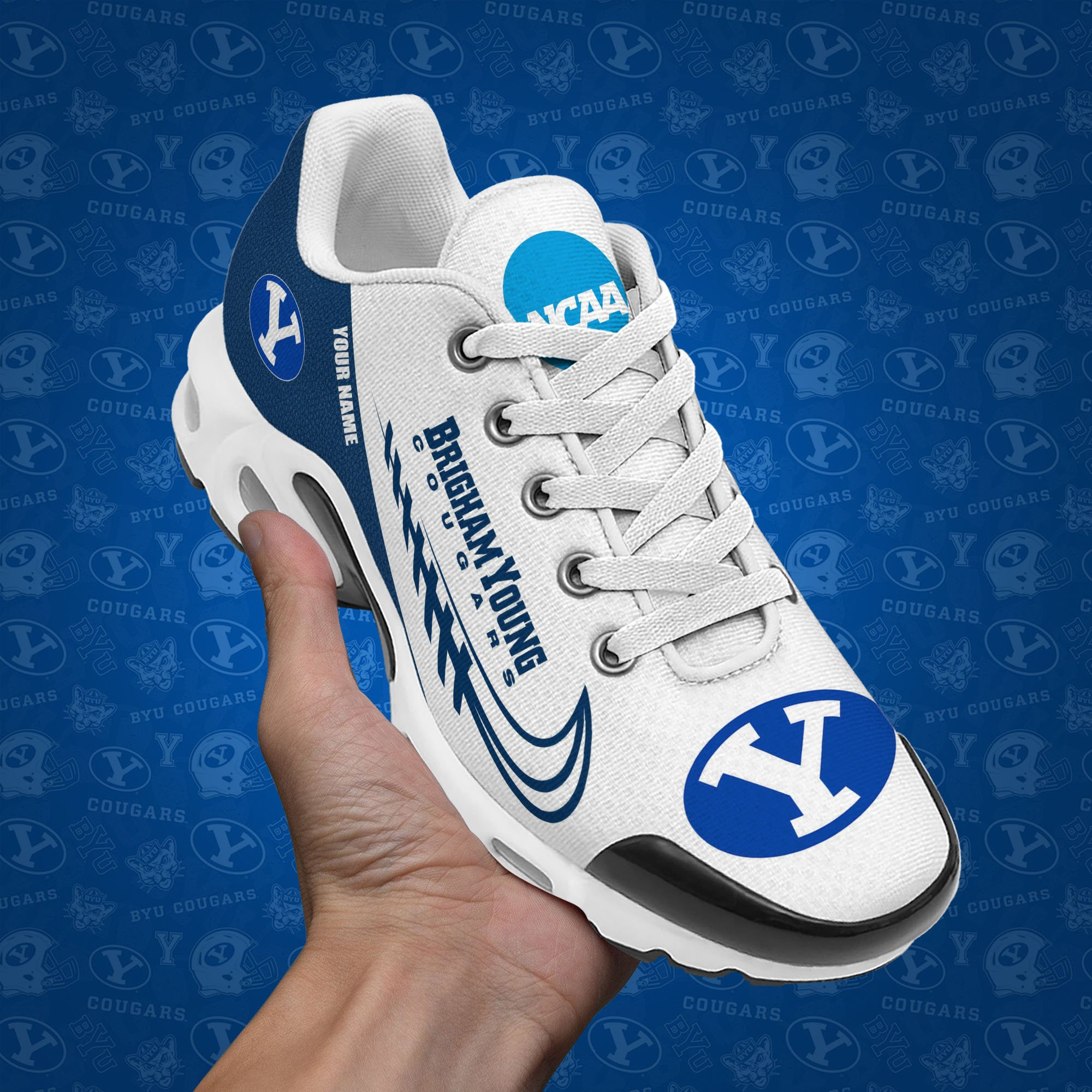 BYU Cougars TN Shoes Custom Your Name 514