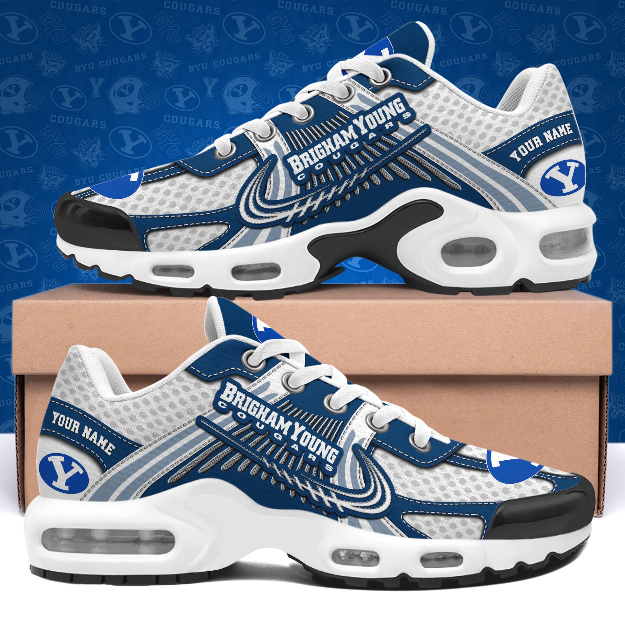 byu cougars tn shoes custom your name sport shoes 6207 9lggq