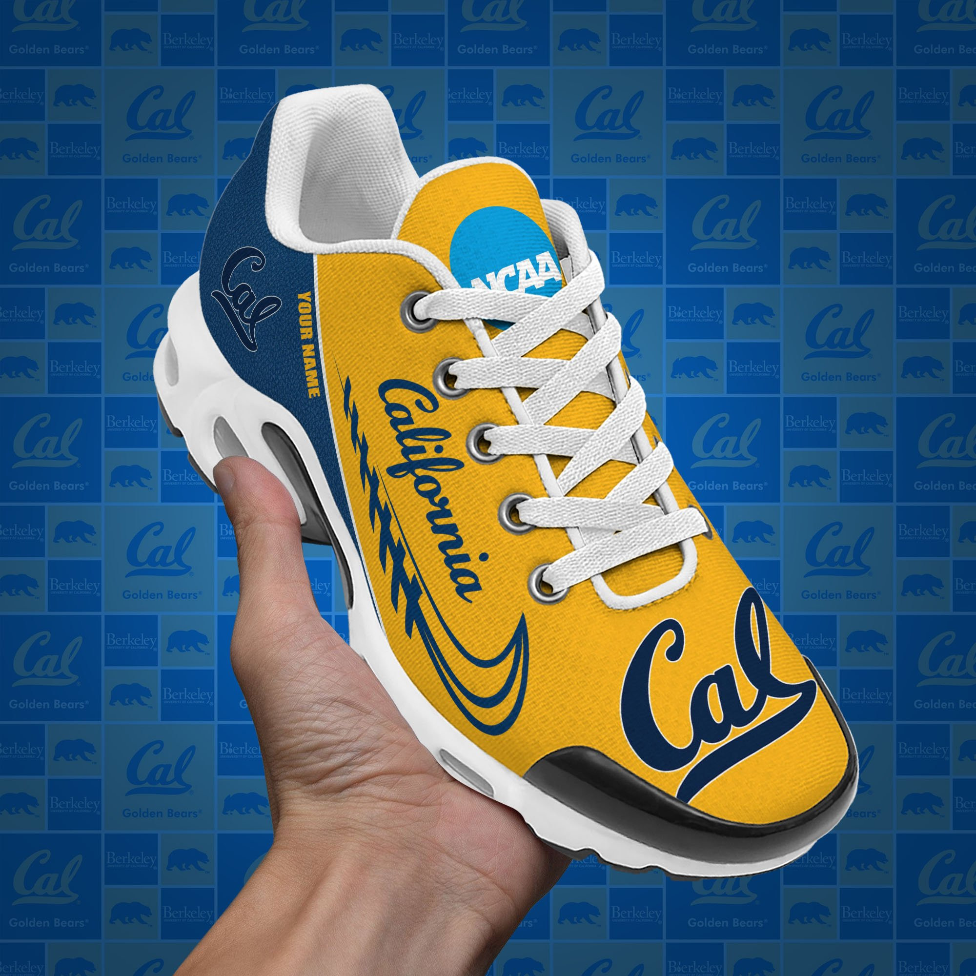 California Golden Bears TN Shoes Custom Your Name 514