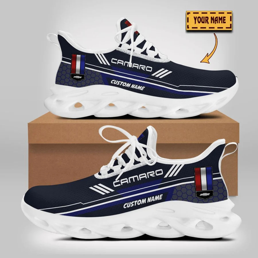 Camaro Custom Name Design Max Soul Sneakers VS4