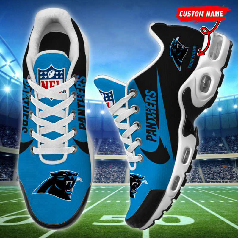 Carolina Panthers Air Max Plus Sport Sneakers For Fan Gifts