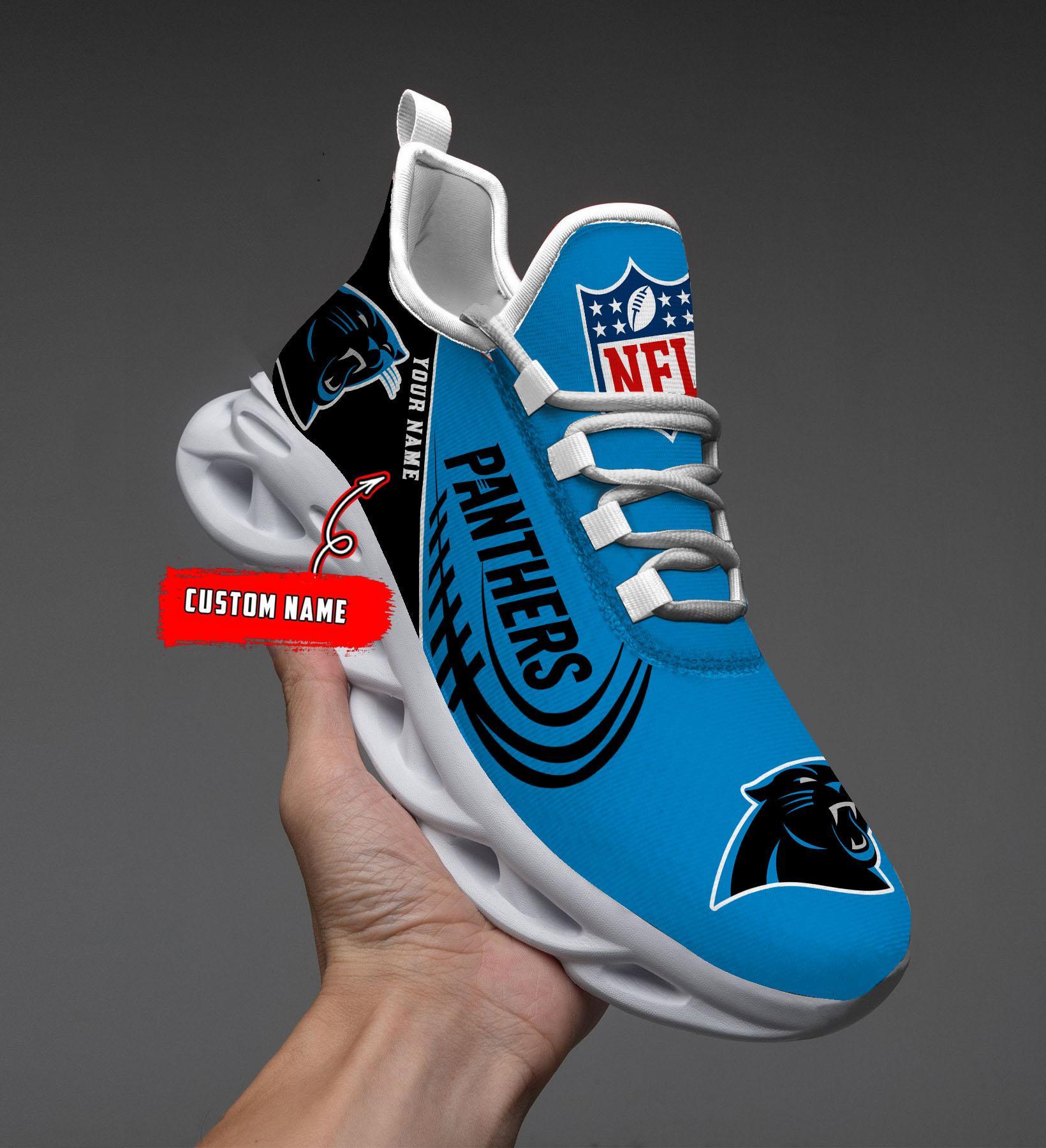 carolina panthers black max soul shoes 2026 versions custom name 630 9990 h4u29