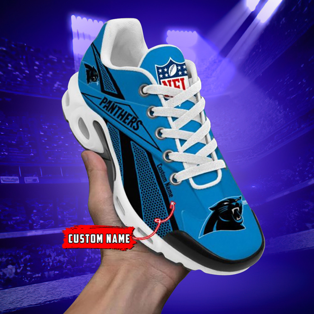 carolina panthers custom name air max shoes air cushion sneakers 8144 d61h6