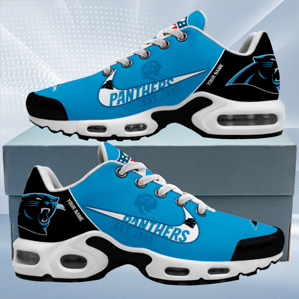 carolina panthers est. custom name air max shoes air cushion sneakers 5732 jsbjf