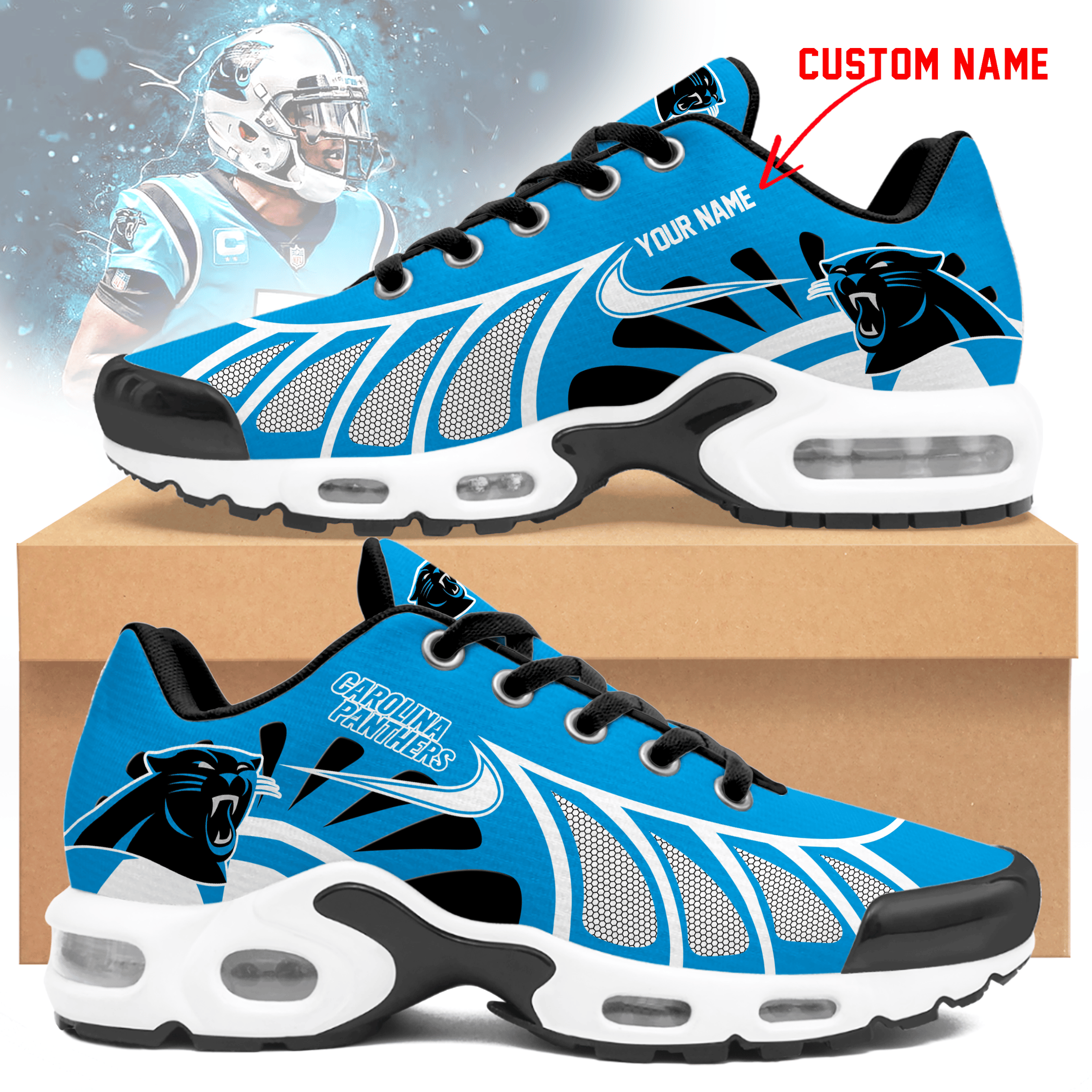 carolina panthers personalized air max shoes td 050625 5554 netaf