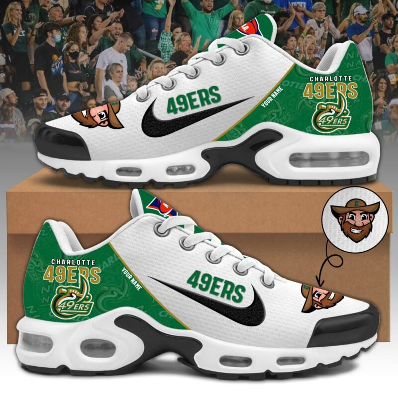 charlotte 49ers tn shoes 2026 version custom name shoes for sport fan sport gifts ph270 1359 gn8ka