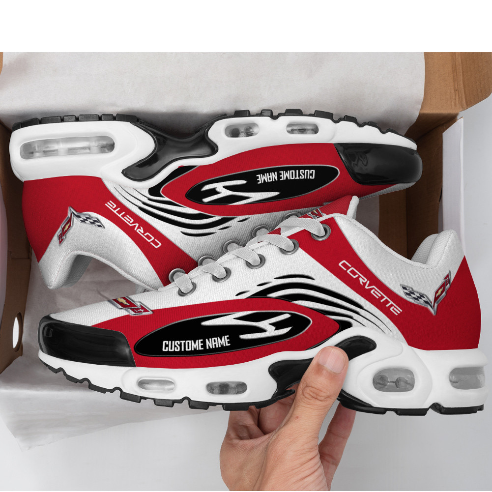 Chevrolet corvette Flame Edition Custom Name TN Air Max Shoes Air Cushion Sneakers
