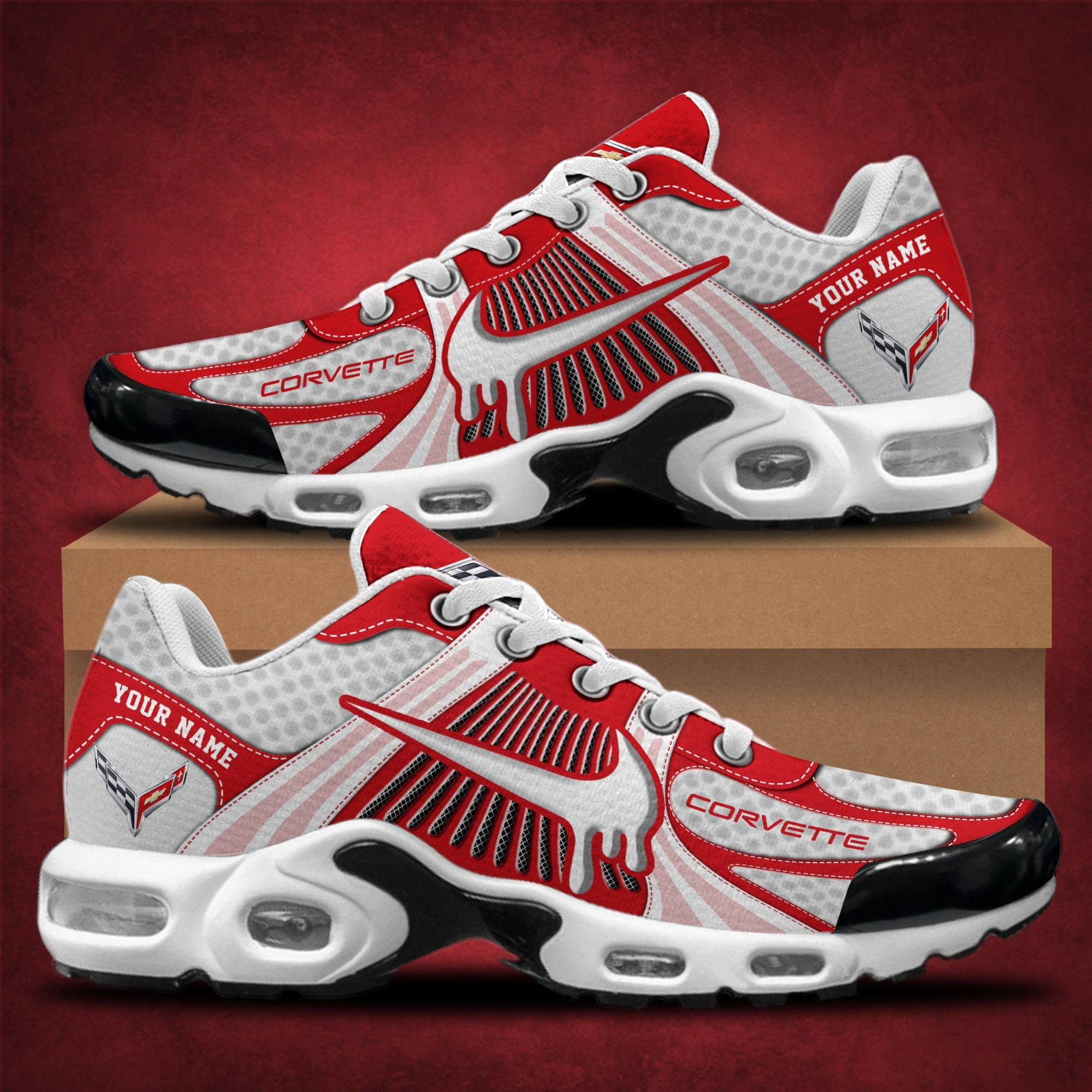 chevrolet corvette tn air max plus shoes sneakers for men and women 6837