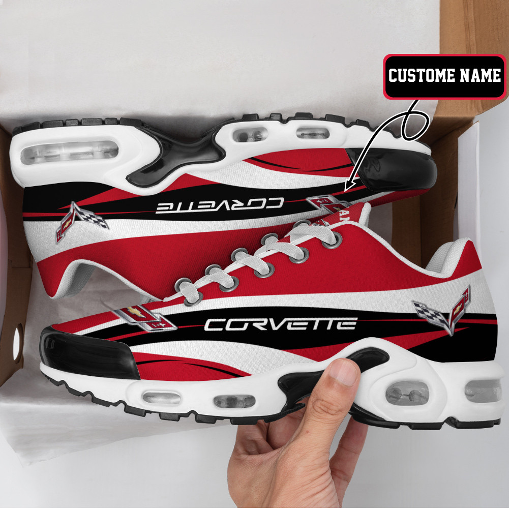 Chevrolet corvette Wave Style Custom Name TN Air Max Shoes Air Cushion Sneakers