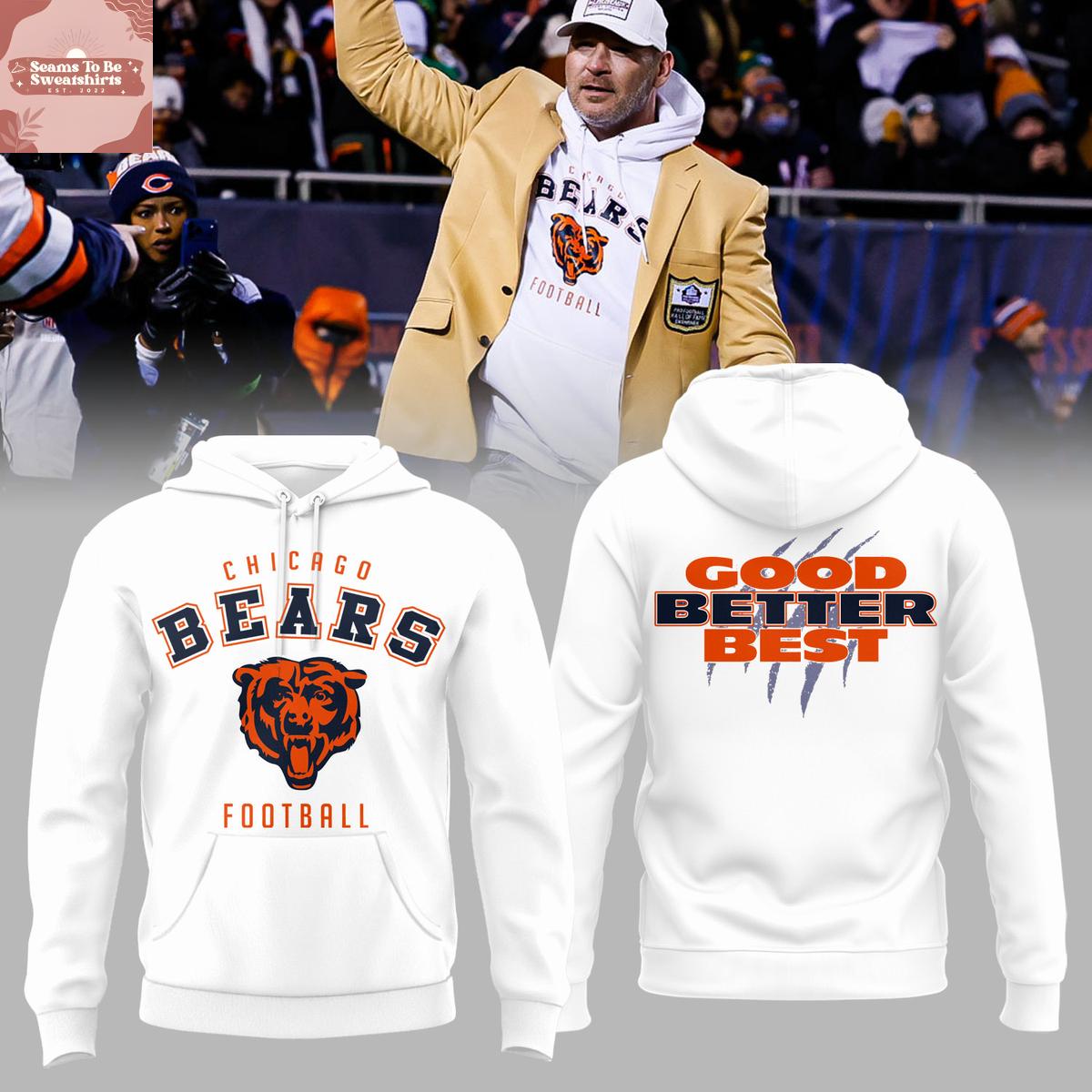 Chicago Bears 2026 Good Better Best Hoodie 