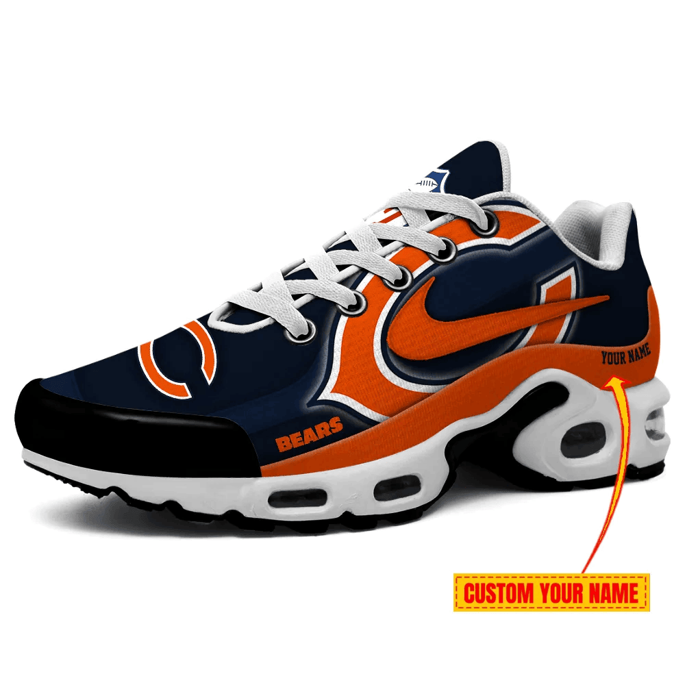 chicago bears personalized name team mix colors v1 tn air max shoes air cushion sneakers 9304