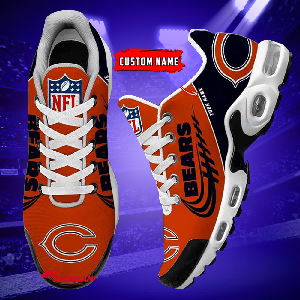 chicago bears personalized tn air max shoes air cushion sneakers 4875