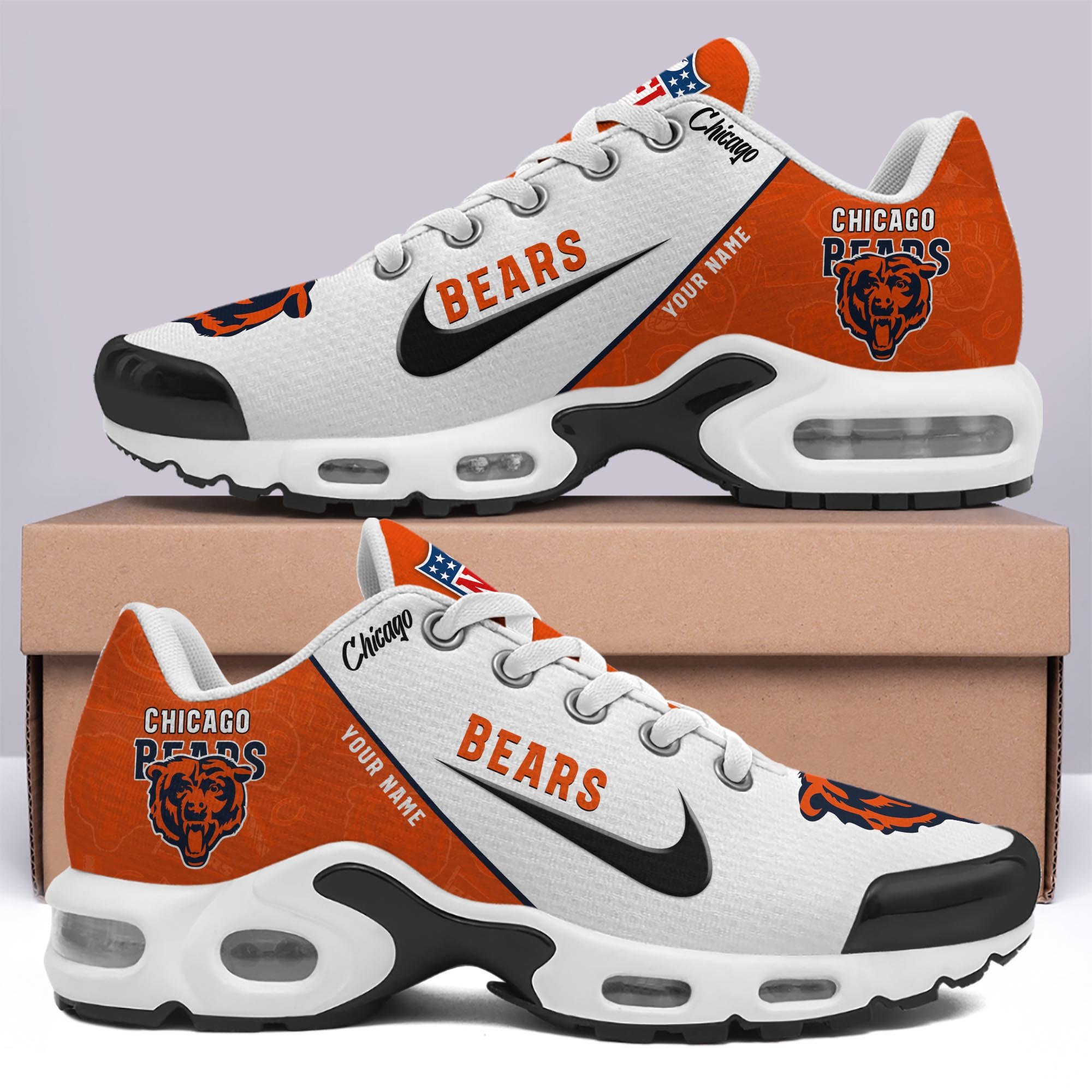 chicago bears tn shoes 2026 versions custom your name 670 1624