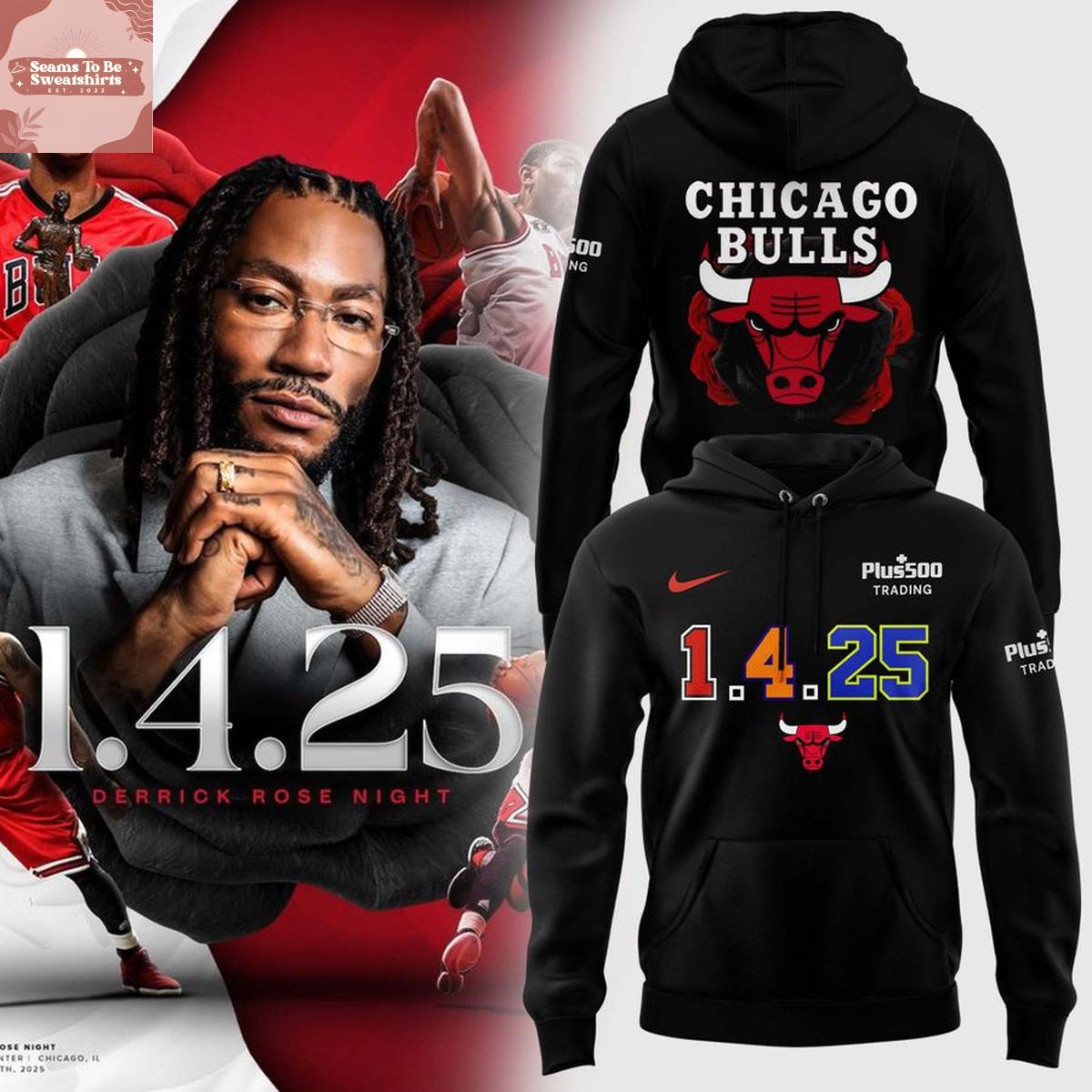 Chicago Bulls Derrick Rose Night 2026 Hoodie Shirt 