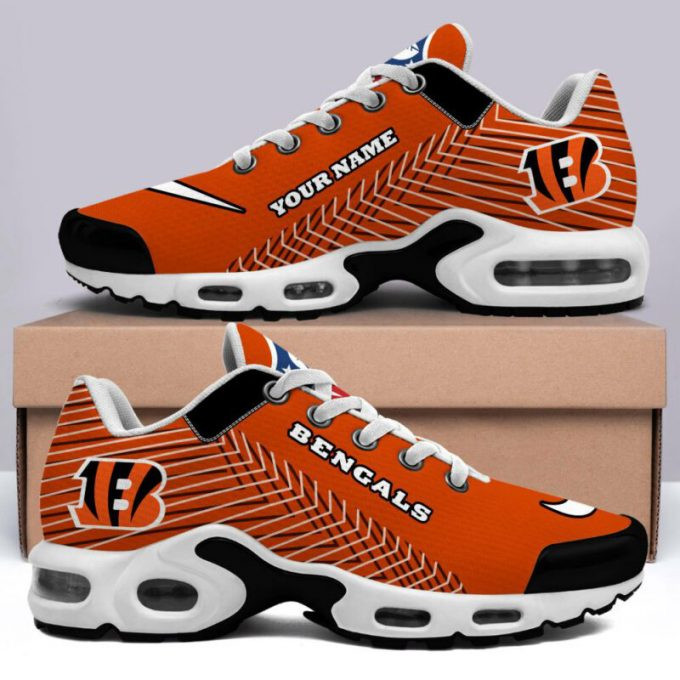 cincinnati bengals custom name air max shoes air cushion sneakers 8251 79njq
