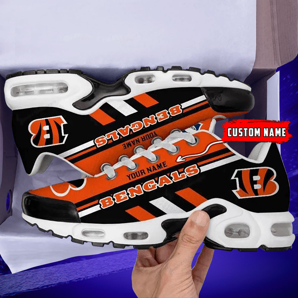 Cincinnati Bengals Personalized TN Air Max Shoes Air Cushion Sneakers