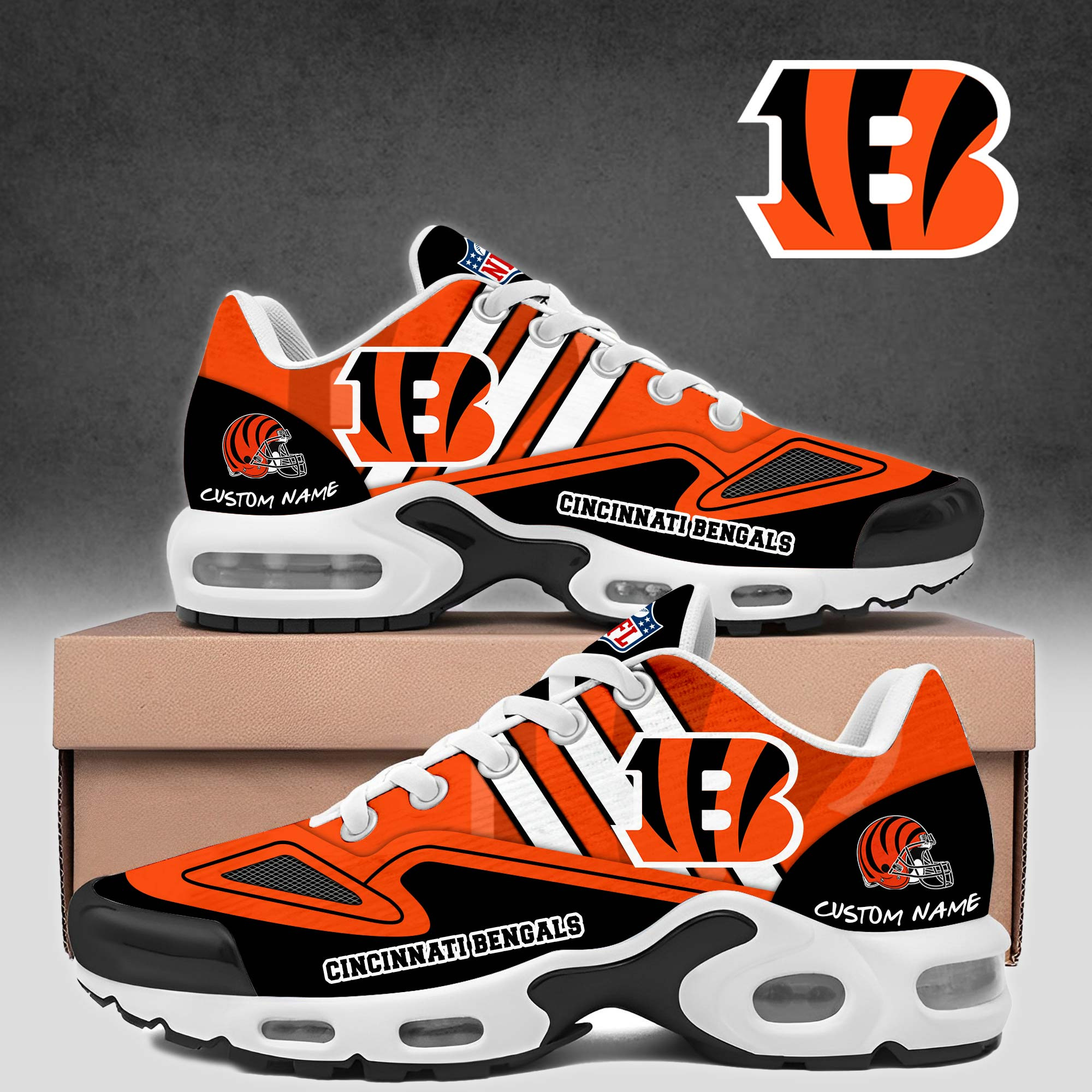 Cincinnati Bengals TN Air Max Plus Shoes Sneakers For Men And Women