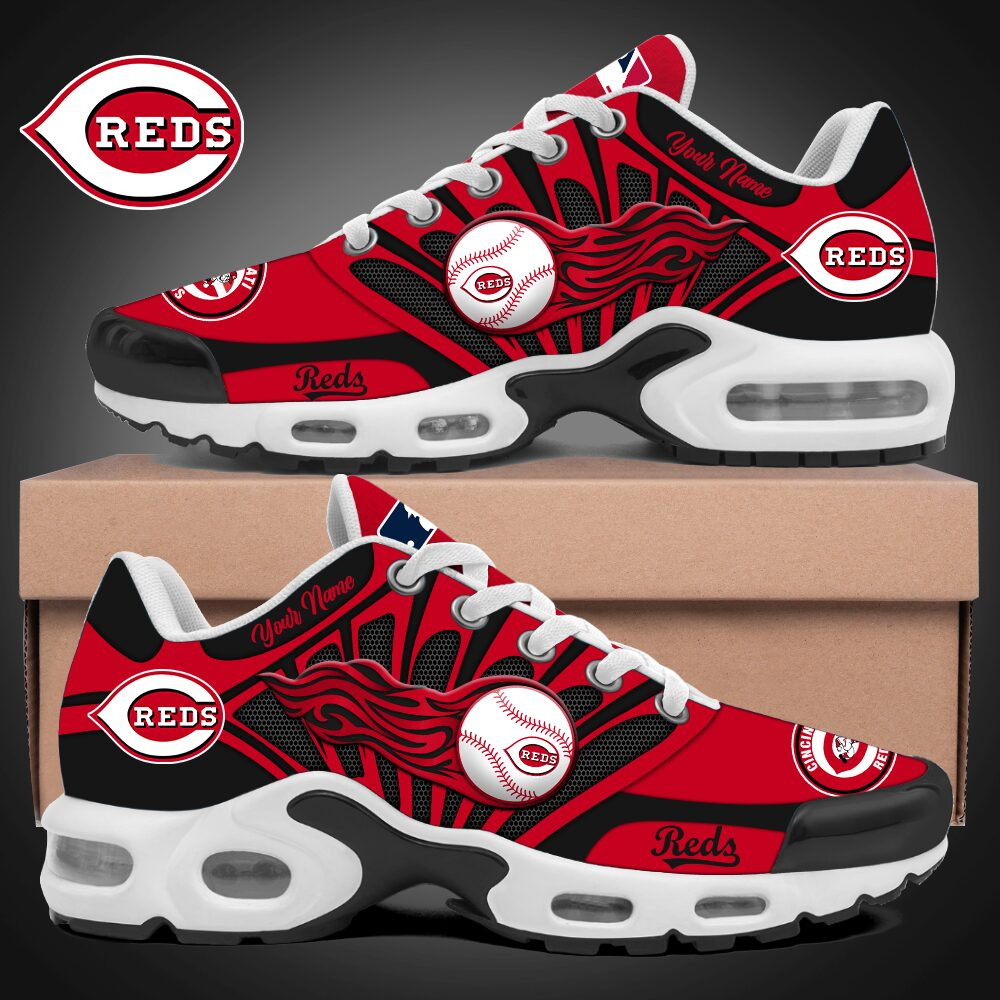 cincinnati reds tn air max plus shoes sneakers for men and women 9873 usoin