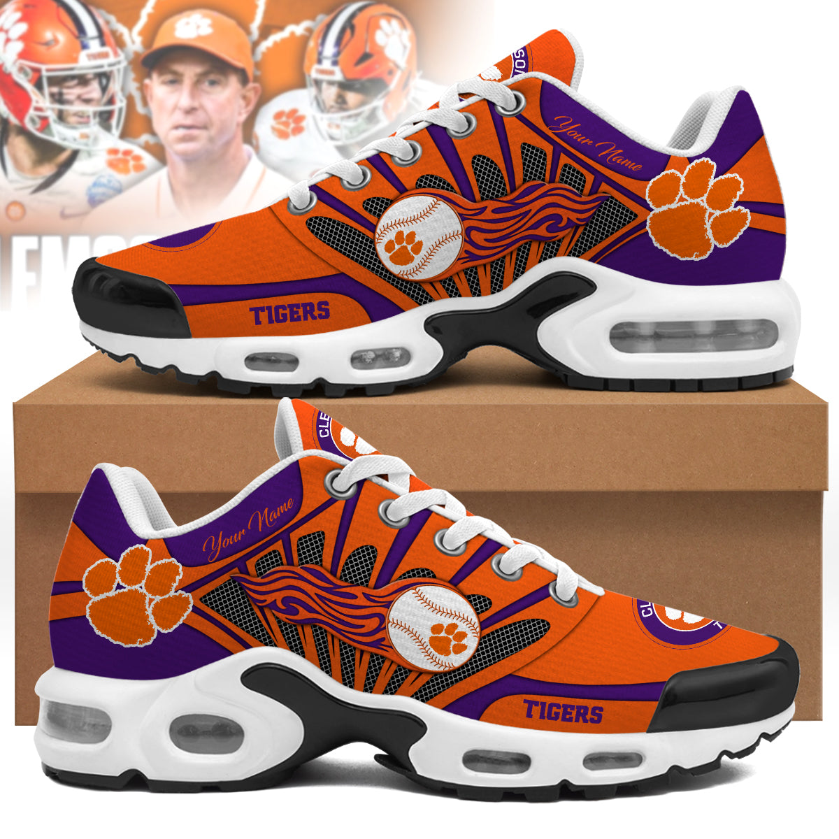 Clemson Tigers Sport Shoes
