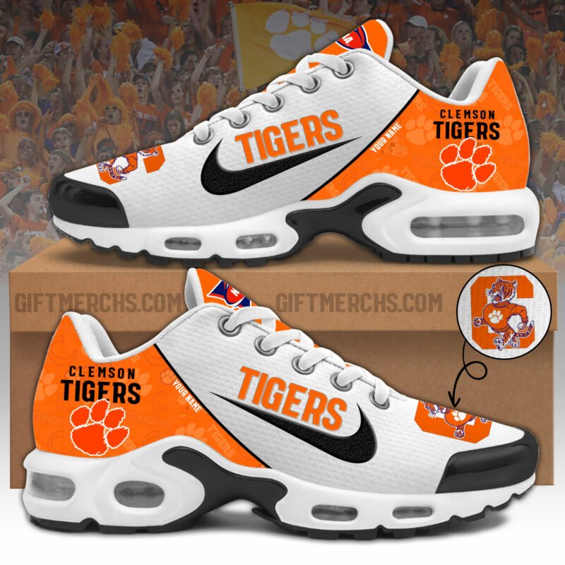 Clemson Tigers TN Shoes 2026 Version Custom Name, Shoes For Sport Fan, Sport Gifts PH270