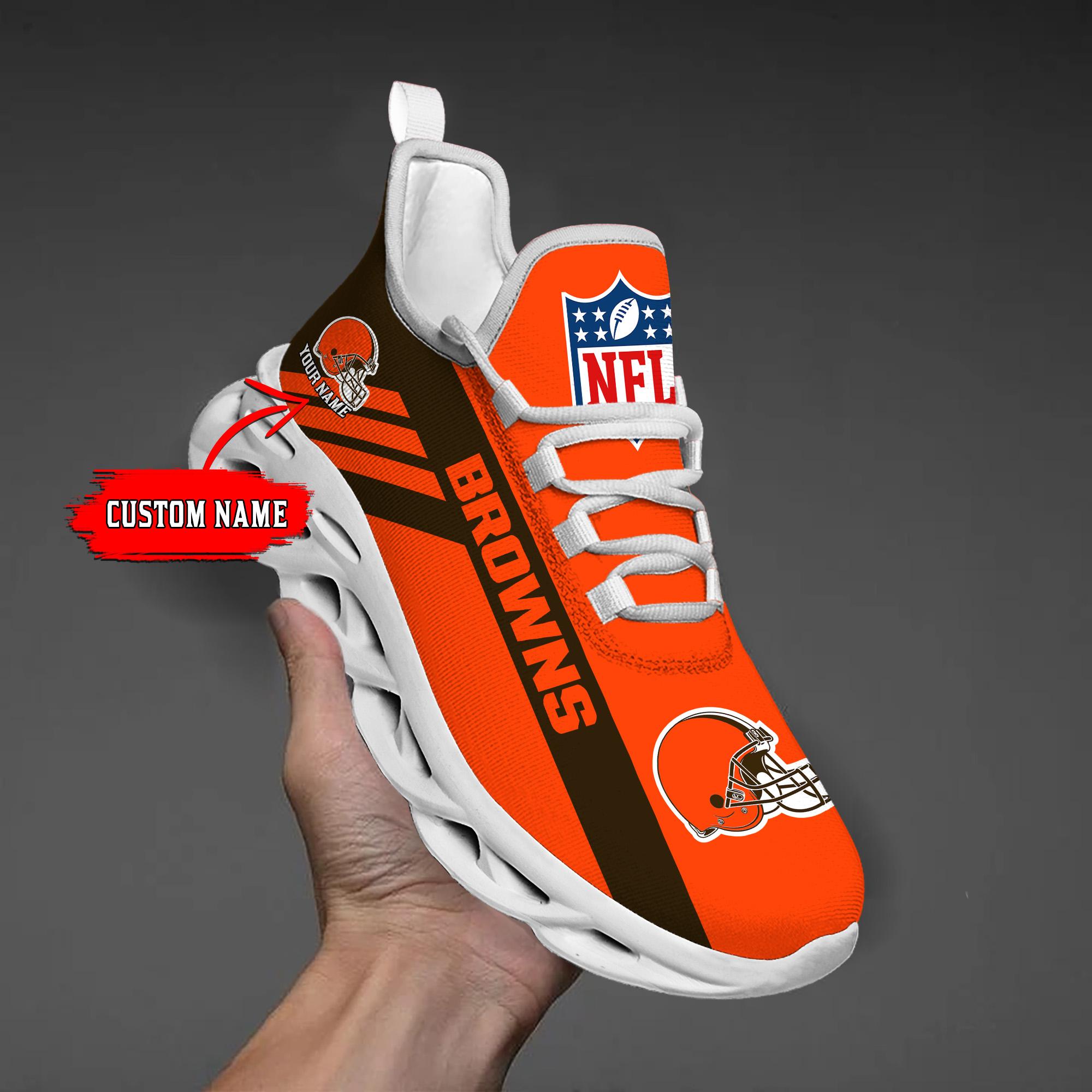 cleveland browns black max soul shoes 2026 versions custom name 635 4895 a3vbg