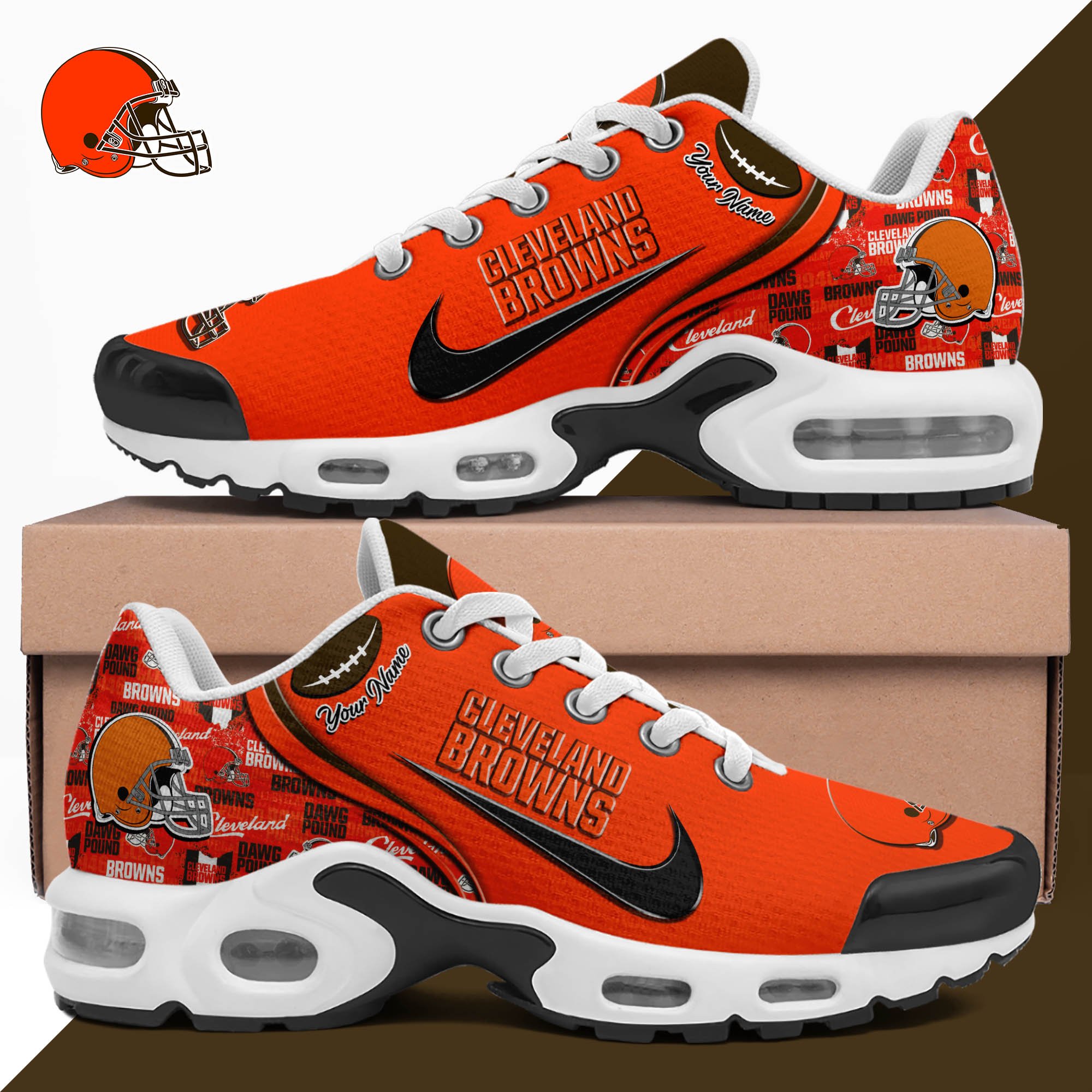 Cleveland Browns TN Shoes 2026 Version Custom Your Name 499