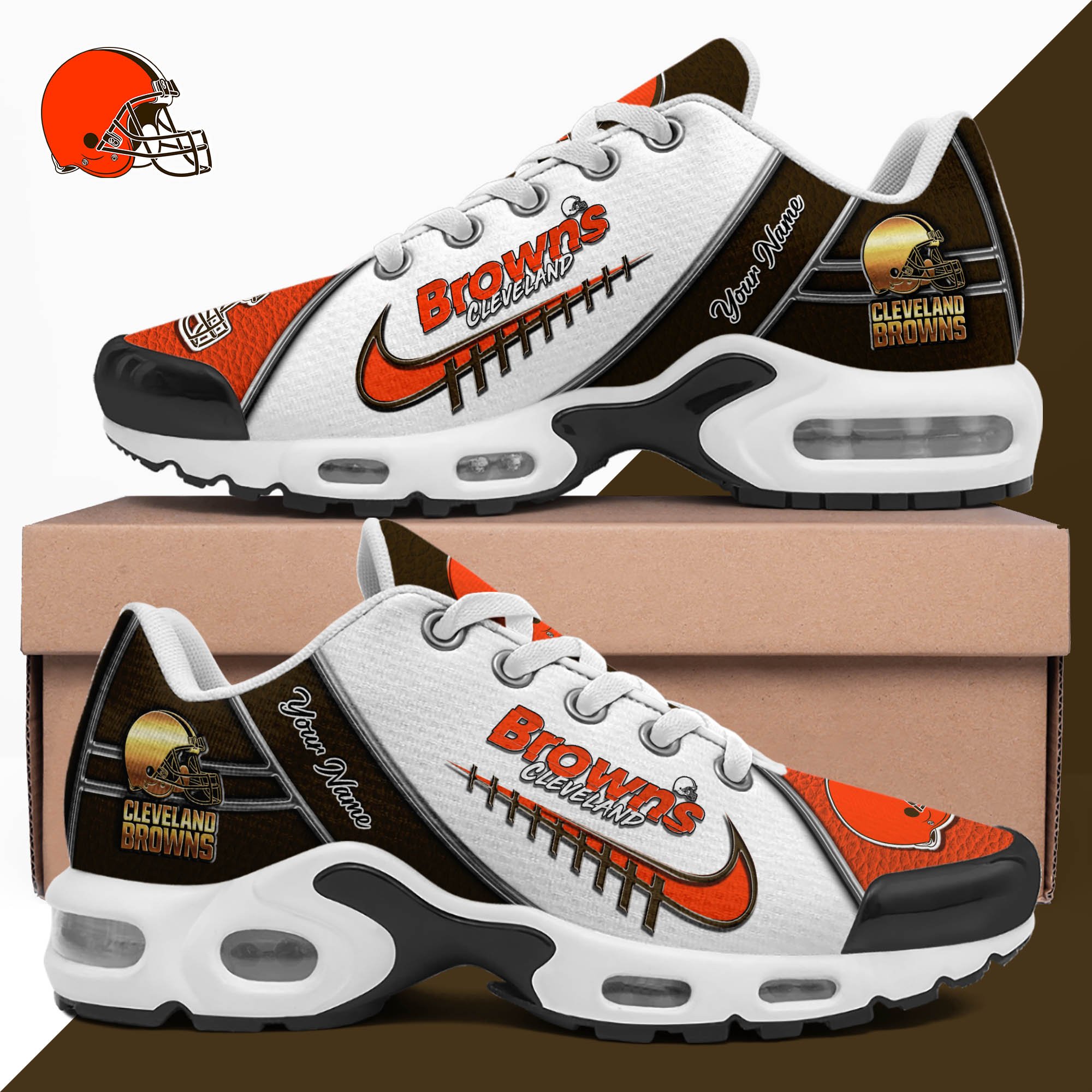 Cleveland Browns TN Shoes 2026 Version Custom Your Name, Football Team Shoes 516