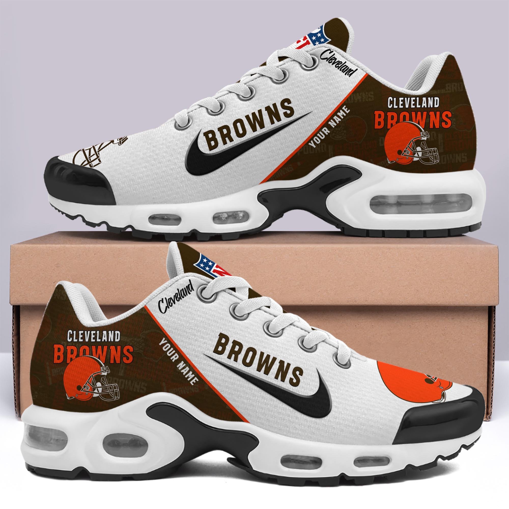 cleveland browns tn shoes 2026 versions custom your name 670 4321 7kuqh