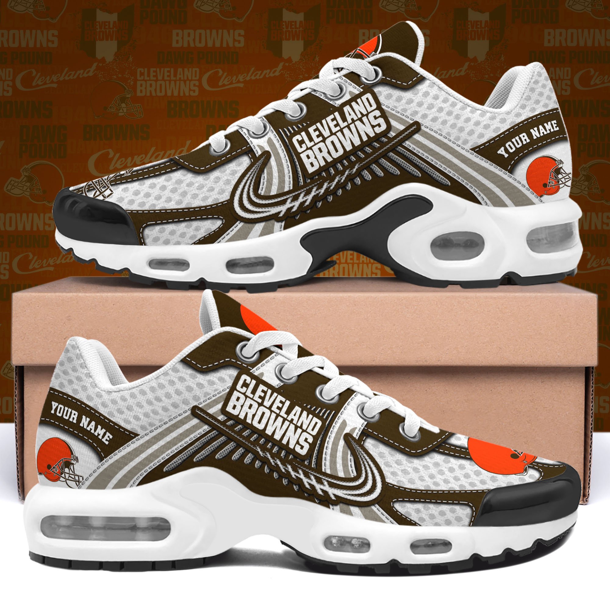cleveland browns tn shoes custom your name sport team shoes 2227 e2aow