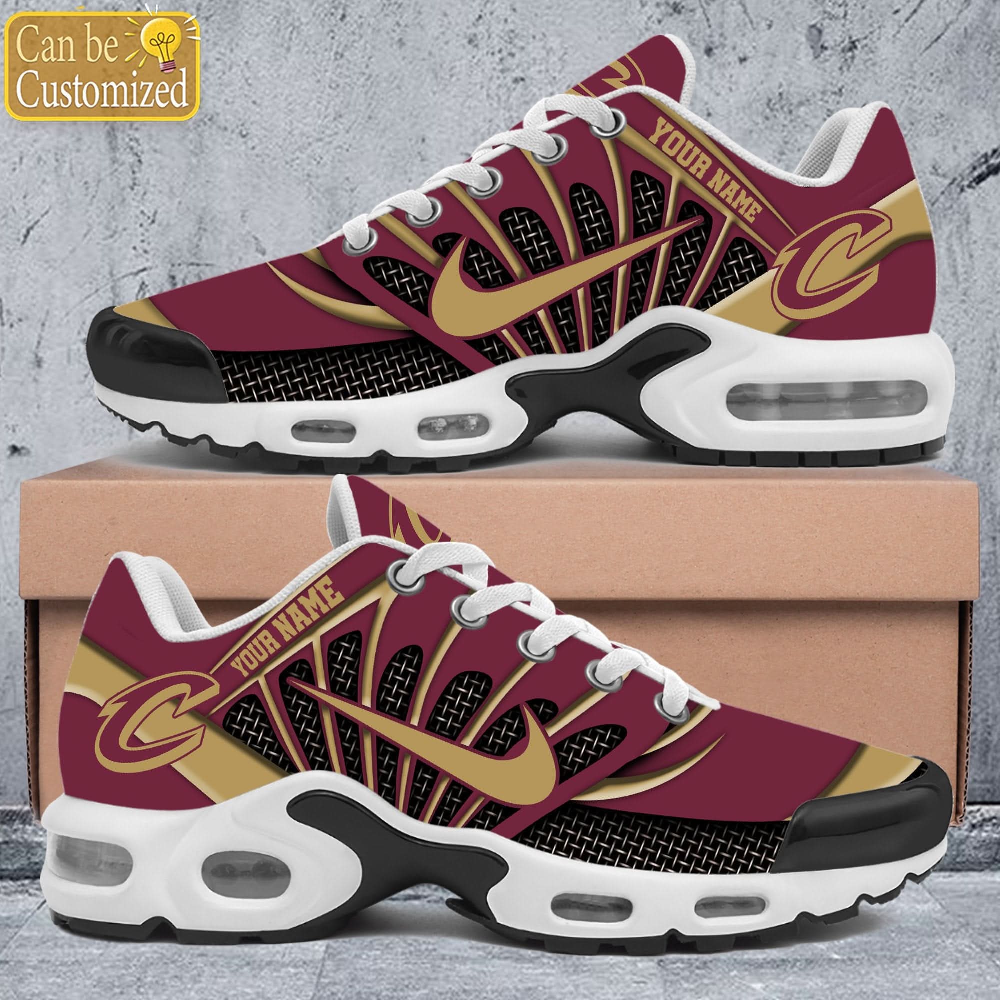 Cleveland Cavaliers Premium A951 Limited Shoes Personalized