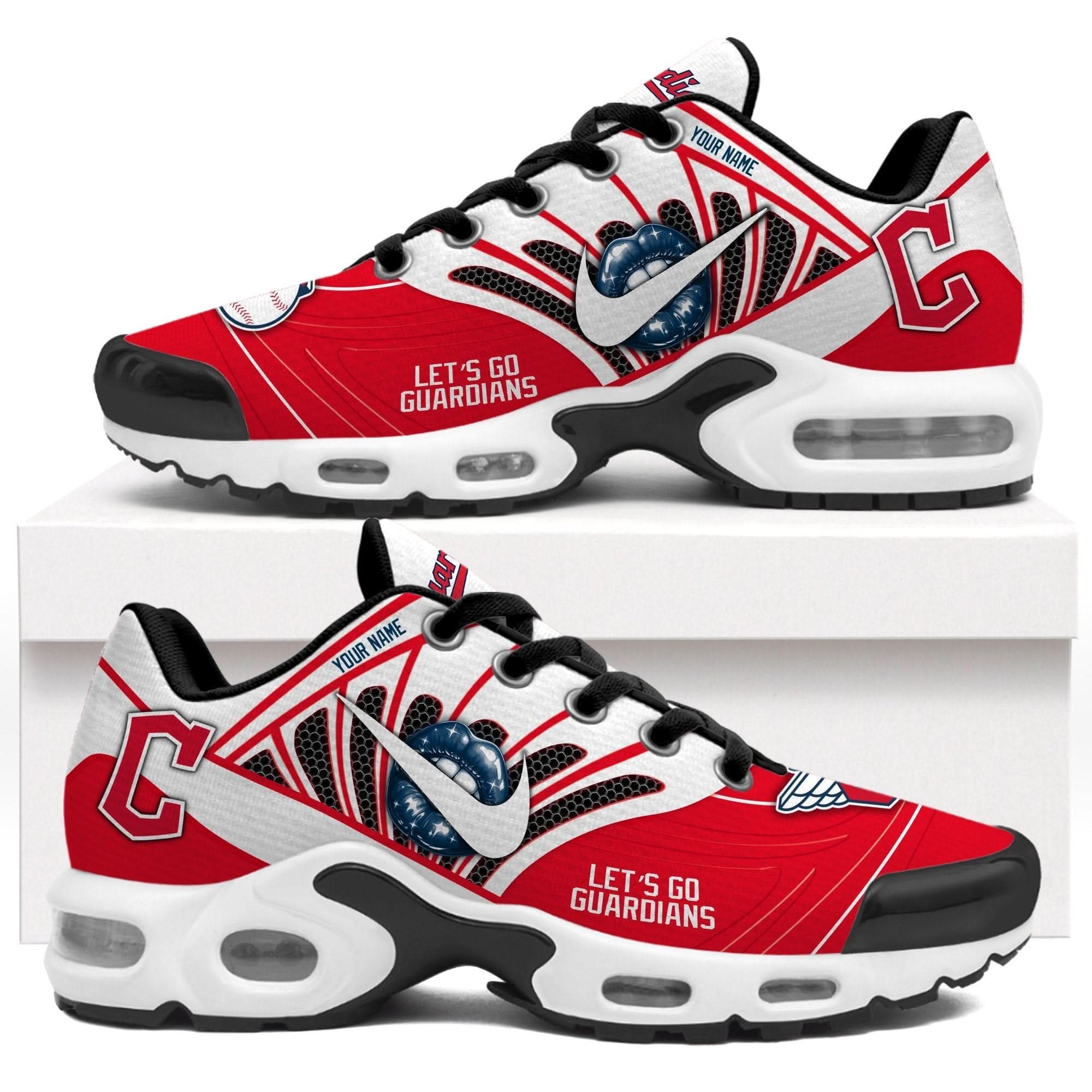 cleveland guardians personalized air max shoes 5742 lnti4