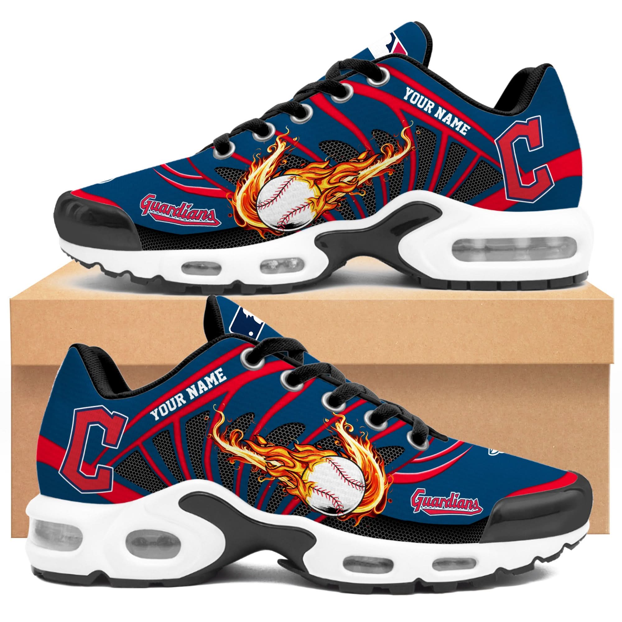 cleveland guardians personalized air max shoes 9644 ugzww