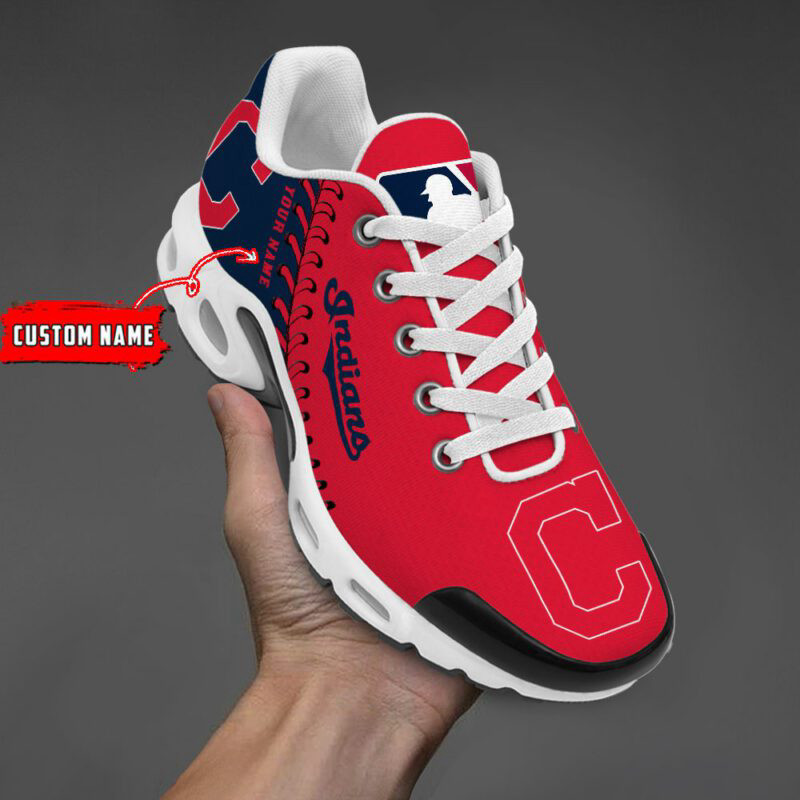 Cleveland Indians Air Max Plus Sport Sneakers For Fan Gifts