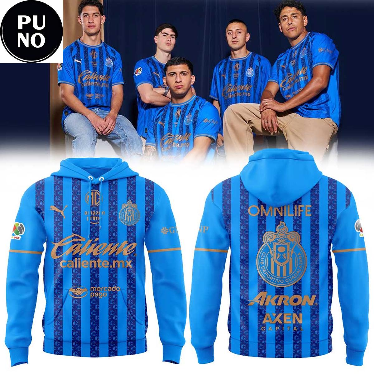 Club Deportivo Guadalajara Chivas Clausura 2026 Liga MX Hoodie T-Shirt 