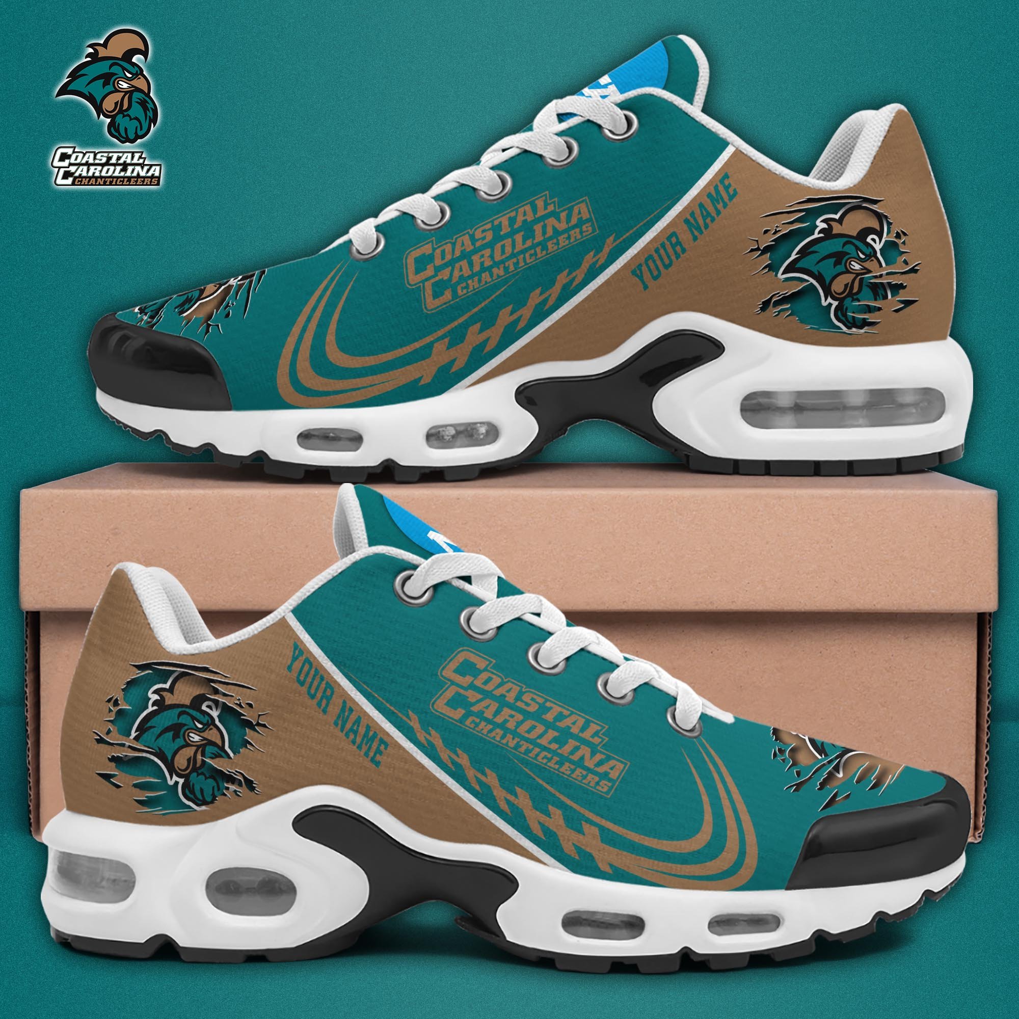 Coastal Carolina Chanticleers TN Shoes 2026 Version Custom Name 