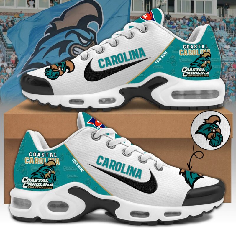 Coastal Carolina Chanticleers TN Shoes 2026 Version Custom Name, Shoes For Sport Fan, Sport Gifts PH270