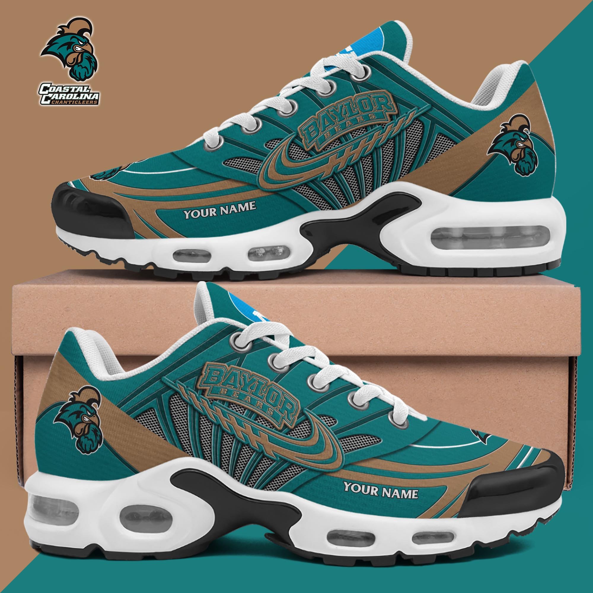 Coastal Carolina Chanticleers TN Shoes 2026 Version Custom Your Name 