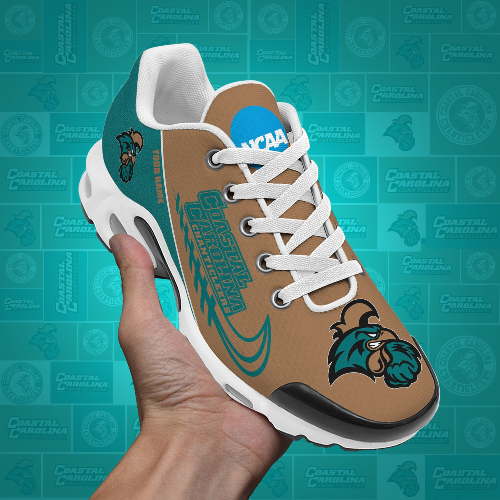 Coastal Carolina Chanticleers TN Shoes Custom Your Name 514