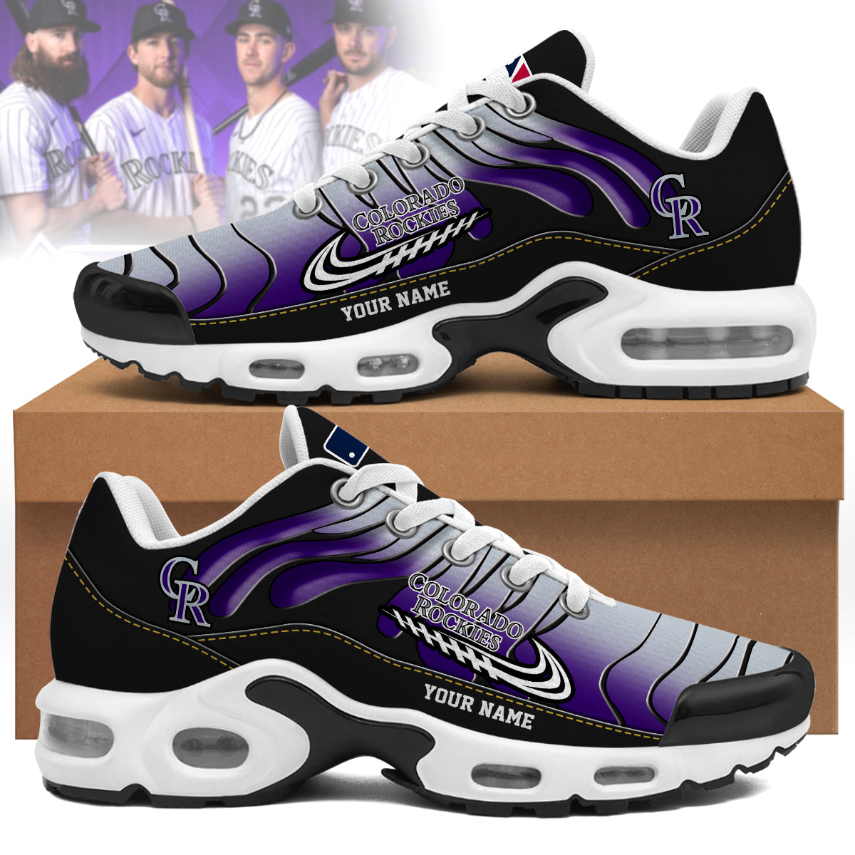 colorado rockies personalized air max shoes 7569 ahpdp