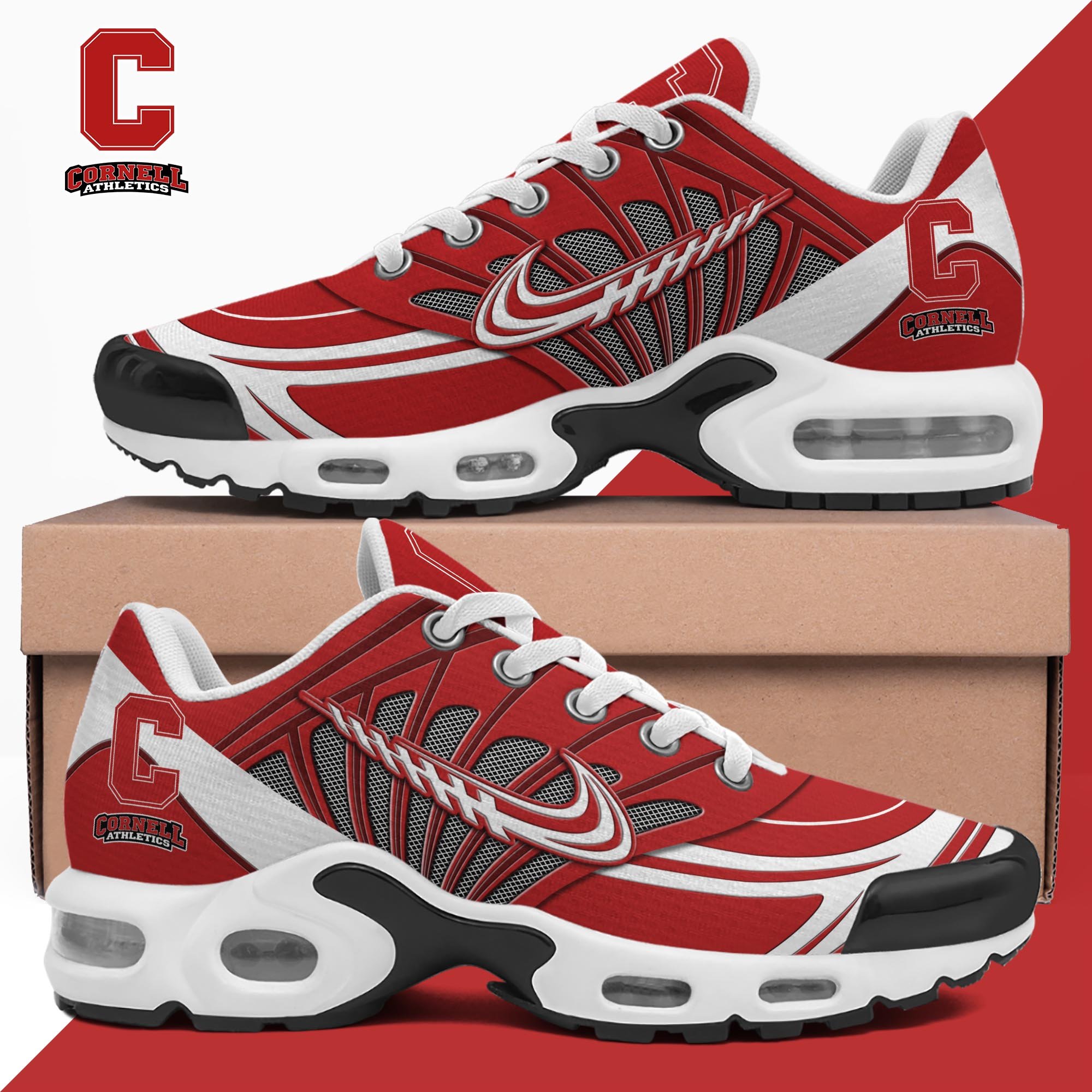 Cornell Big Red TN Shoes 2026 Version Custom Name 135