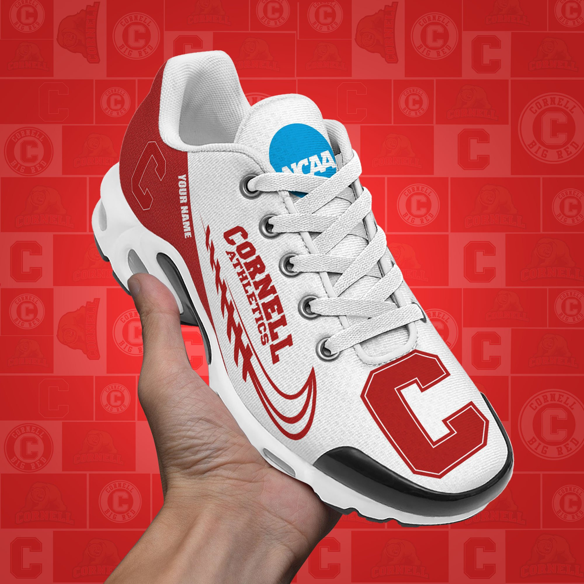 cornell big red tn shoes custom your name 514 7615