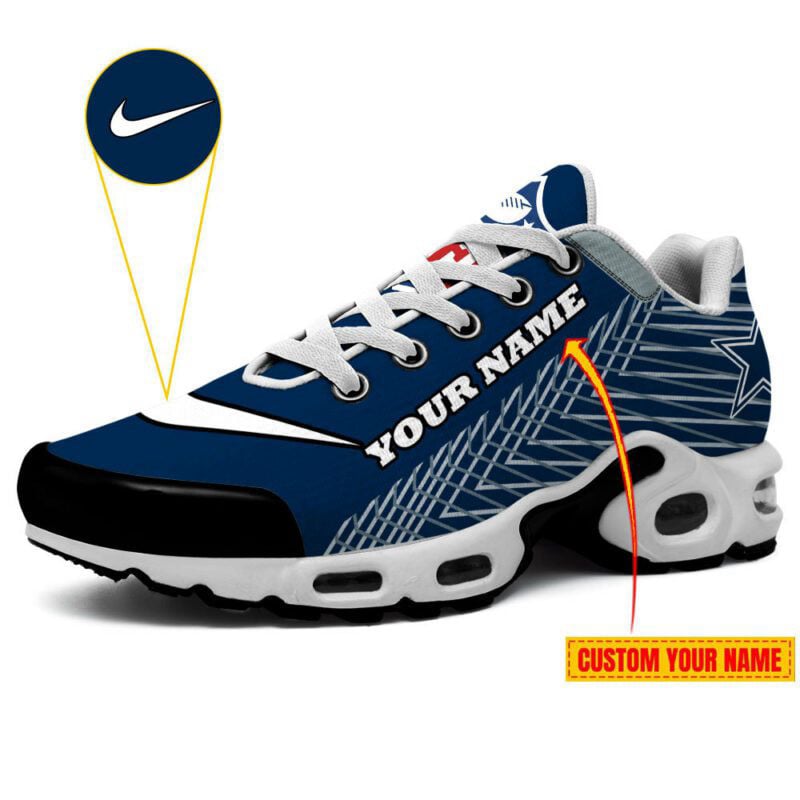 dallas cowboys air max plus sport sneakers for fan gifts 6528 bp8st
