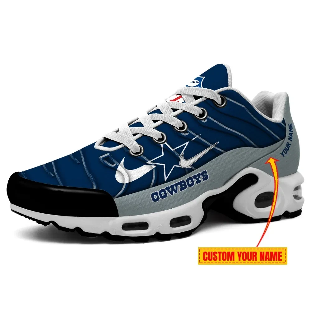 dallas cowboys personalized name team mix colors v4 tn air max shoes air cushion sneakers 5164 o7sdo