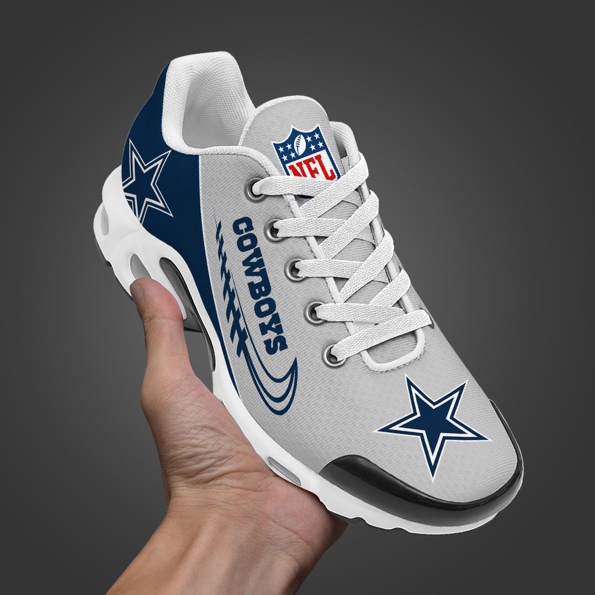 Dallas Cowboys TN Shoes 2026 Versions Custom Your Name 631