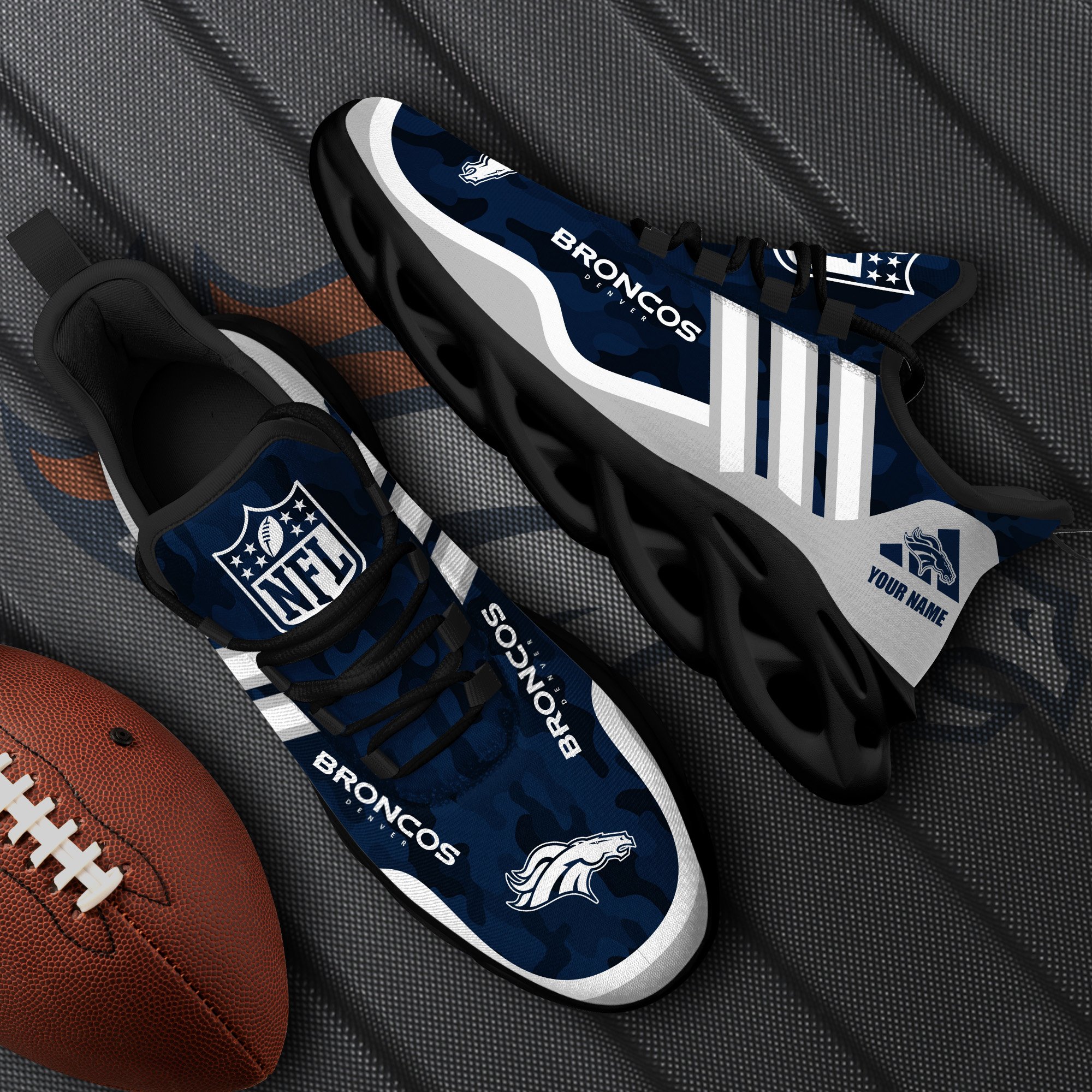 denver broncos black max soul shoes 2026 versions custom name 430 9175 fcpc0