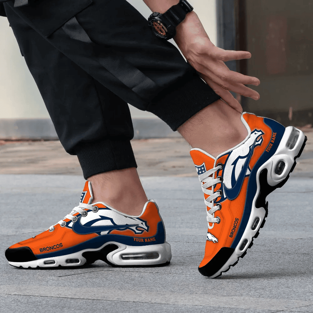 denver broncos personalized name team mix colors v1 tn air max shoes air cushion sneakers 9927 btsnn