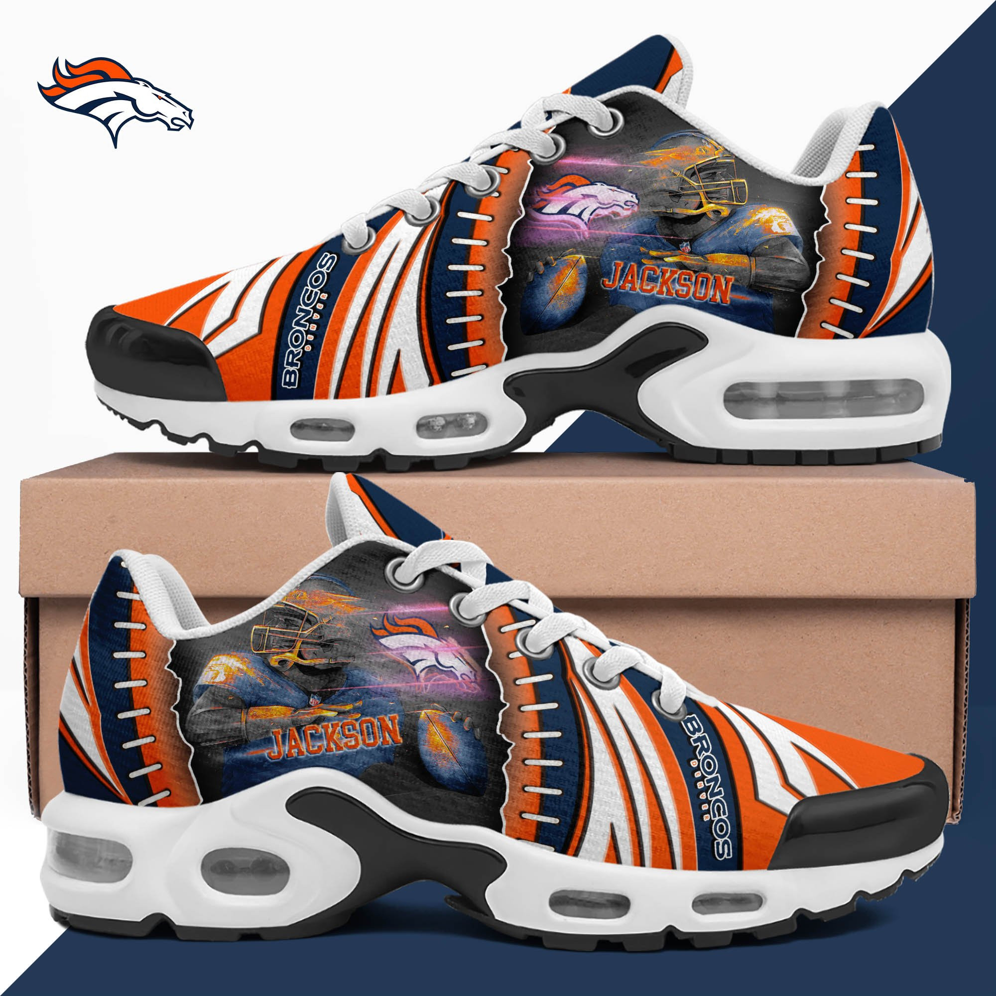 Denver Broncos TN Shoes 2026 Version Custom Your Name 919
